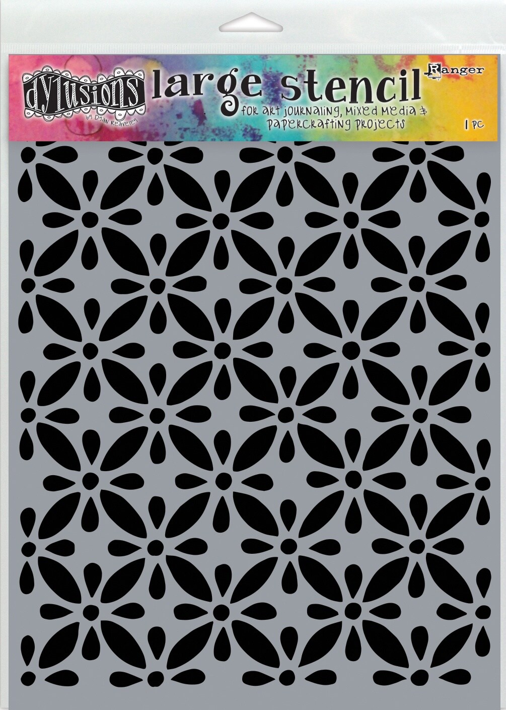 Dyan Reaveley&#x27;s Dylusions Stencils 9&#x22;X12&#x22;-Quilts