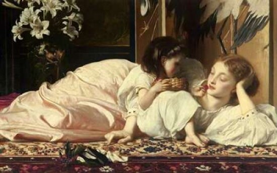 Mother and Child Poster Print by Frederic Leighton - Item # VARPDX2LG3787