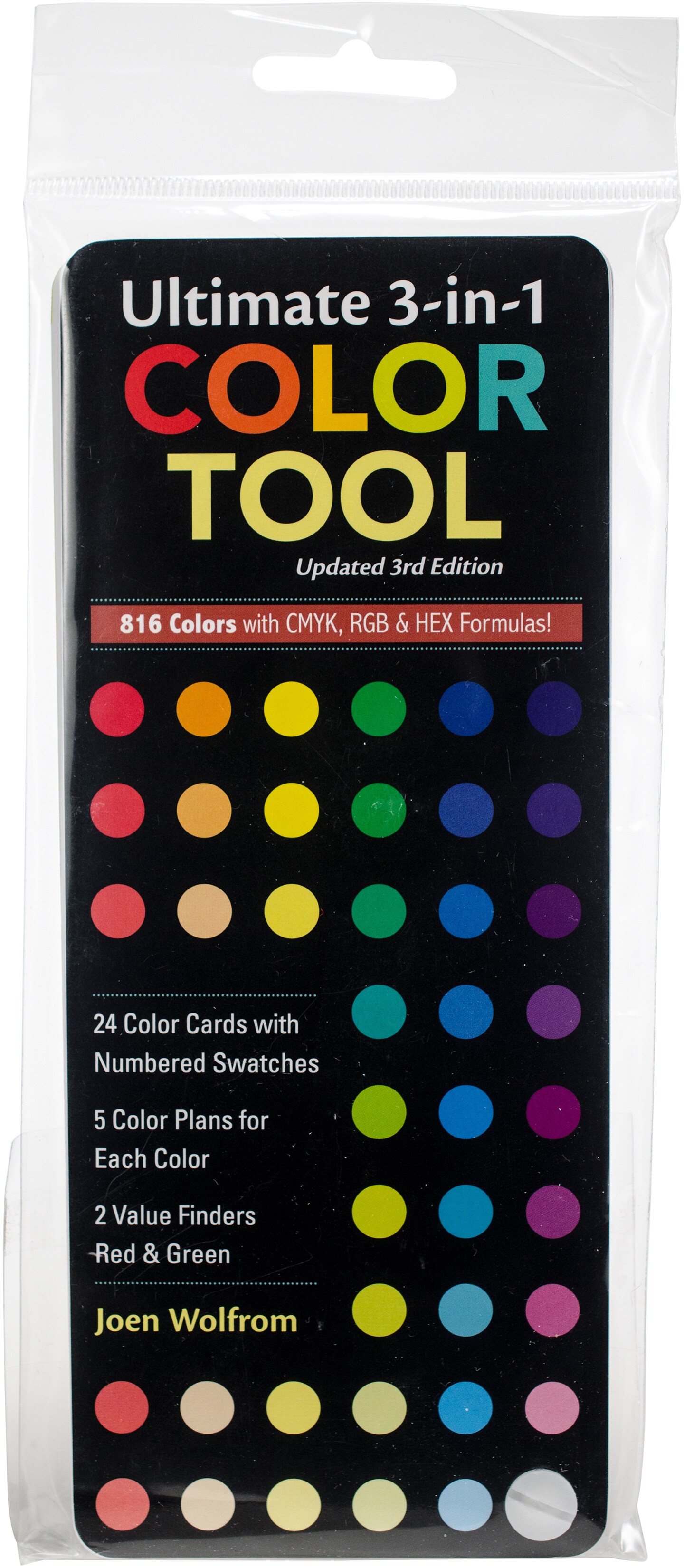 C&T Publishing Ultimate 3-In-1 Color Tool-816 Colors W/CMYK, RGB & HEX Formulas