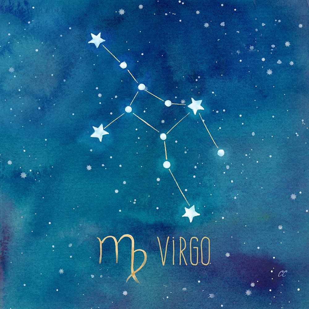 Star Sign Virgo Poster Print by Cynthia Coulter - Item # VARPDXRB12647CC