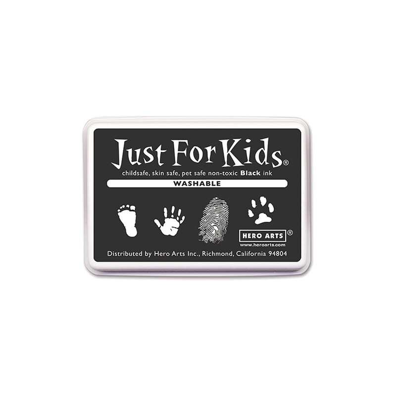 Just for Kids&#xAE; Washable Ink Pad, Black