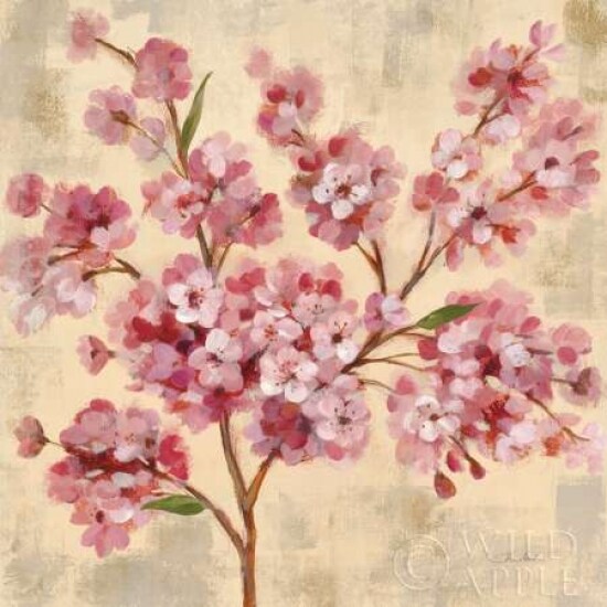 Pink Cherry Branch II Poster Print by Silvia Vassileva - Item # VARPDX9432