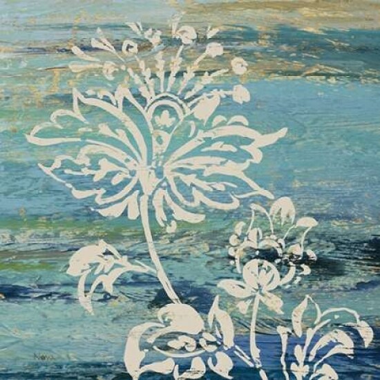 Blue Indigo with Lace III Poster Print by  Studio Nova - Item # VARPDXRB8336SN
