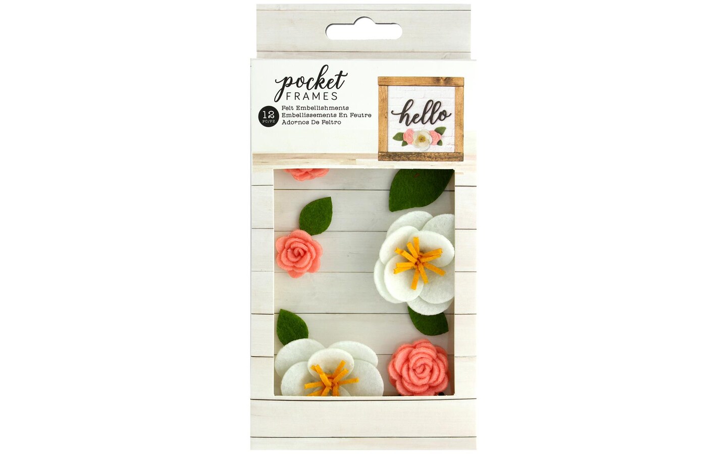 AMC D2E Pocket Frames Felt Flower 1