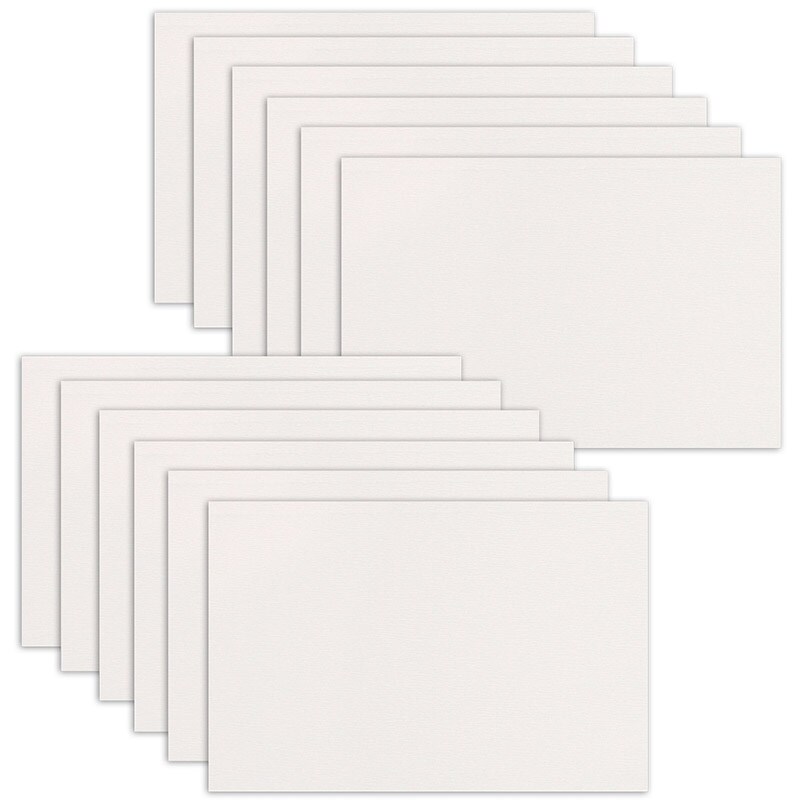 Extra Fine Crepe Paper, White, 10.7 Sq. Ft Per Pack, 12 Packs