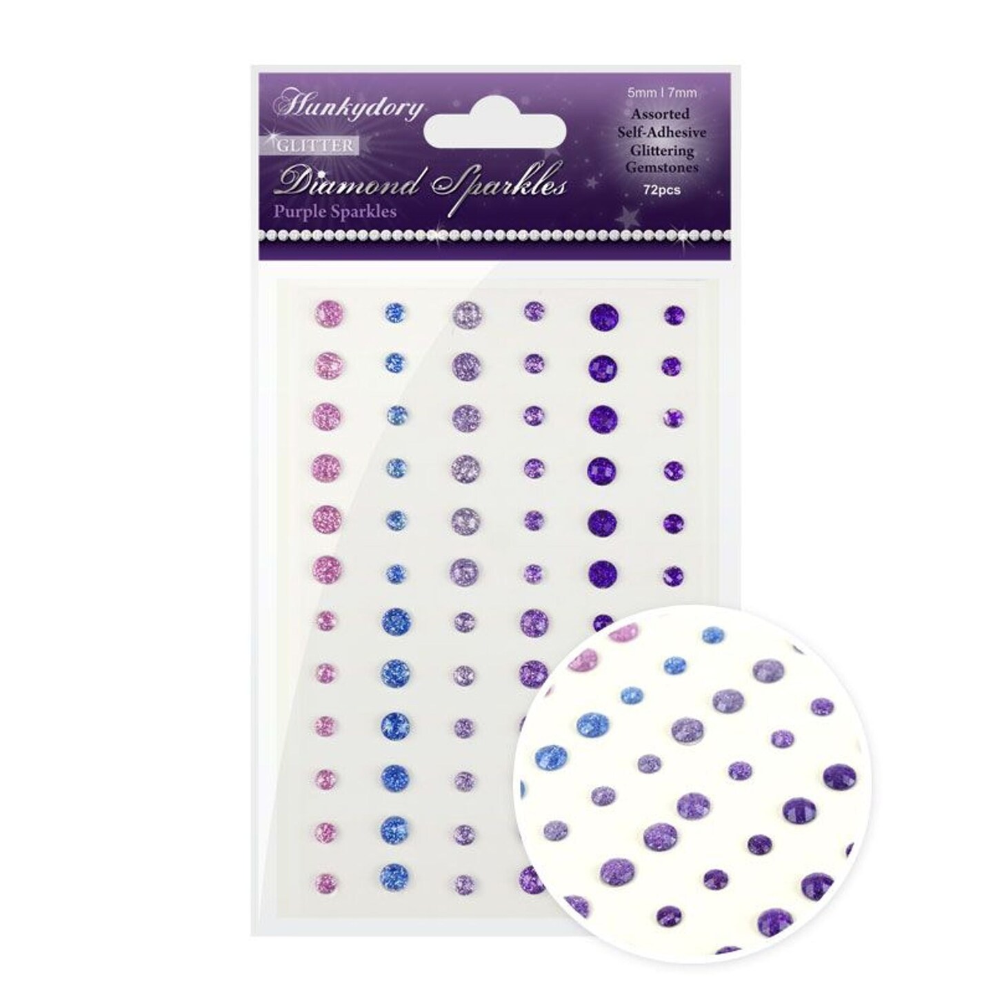 Diamond Sparkles Glitter Gemstones Purple Sparkles Michaels