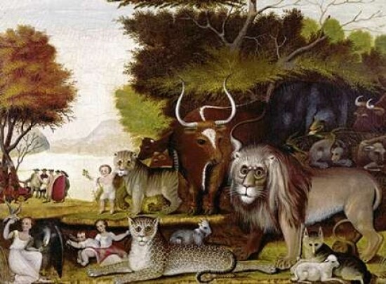 The Peaceable Kingdom - I Poster Print by  Edward Hicks - Item # VARPDX282201