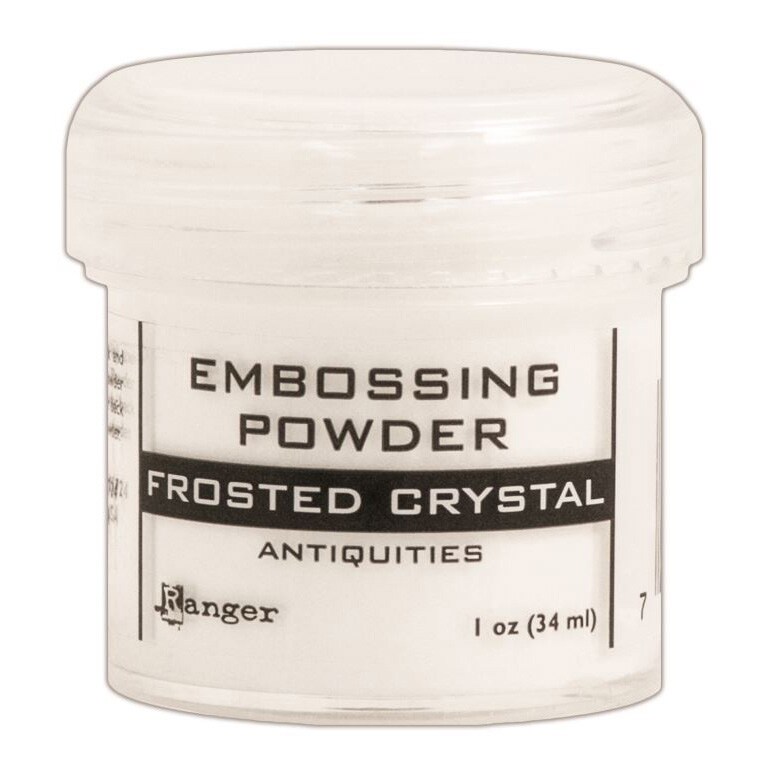 Ranger Embossing Powder-Frosted Crystal