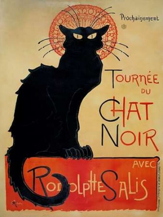 Tournee du Chat Noir Poster Print by Theophile Alexandre Steinlen - Item # VARPDX3VI1812