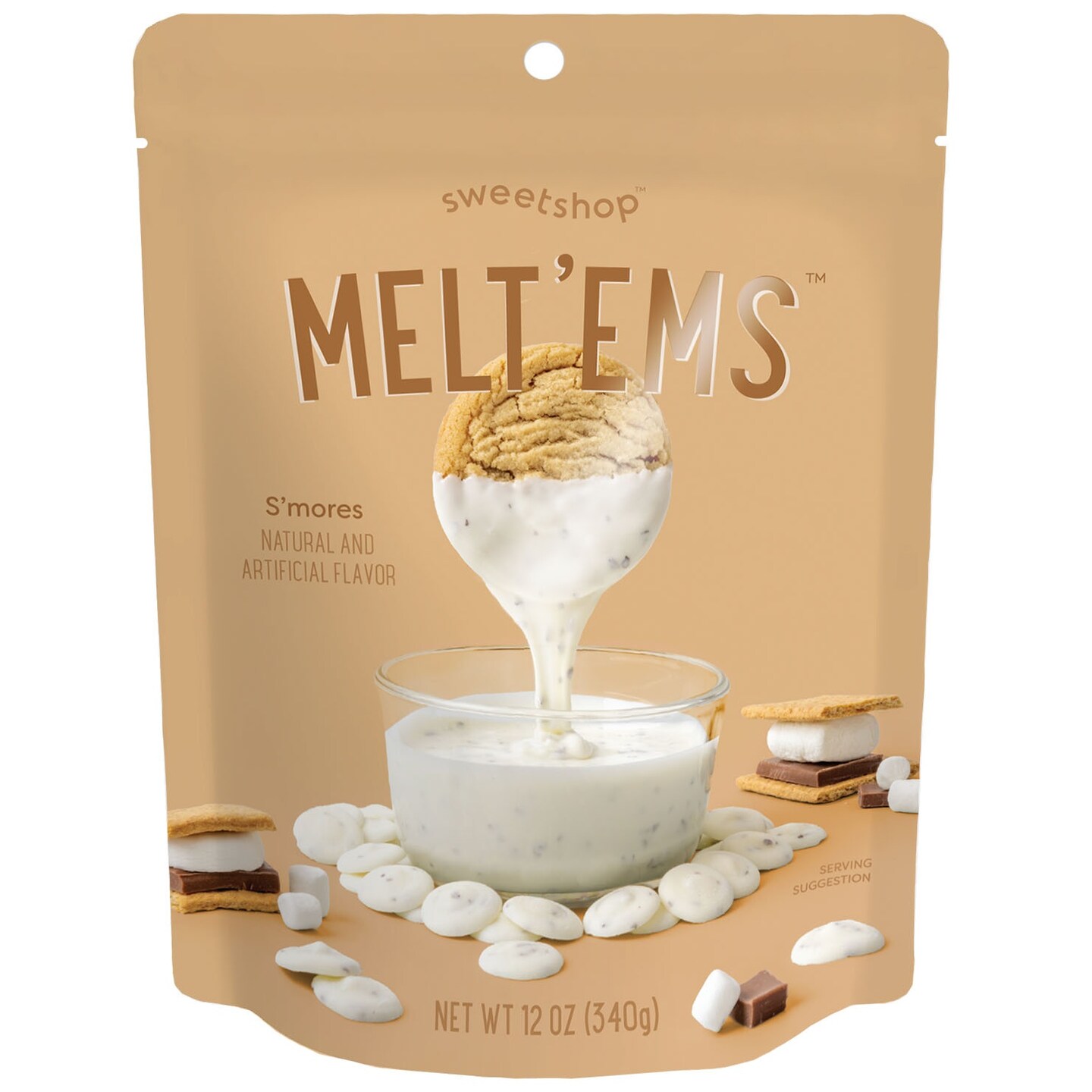 Sweetshop Flavored Melt&#x27;ems 12oz-S&#x27;mores