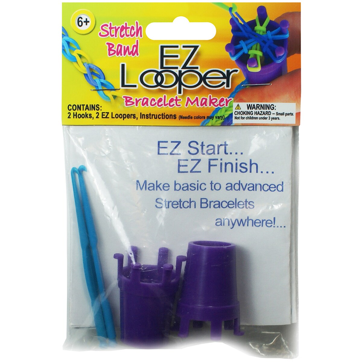 Pepperell Stretch Band EZ Looper Bracelet Maker