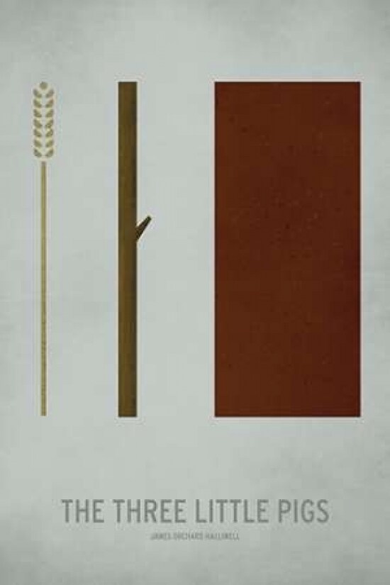 Three Little Pigs Poster Print by Christian Jackson - Item # VARPDXJ361D