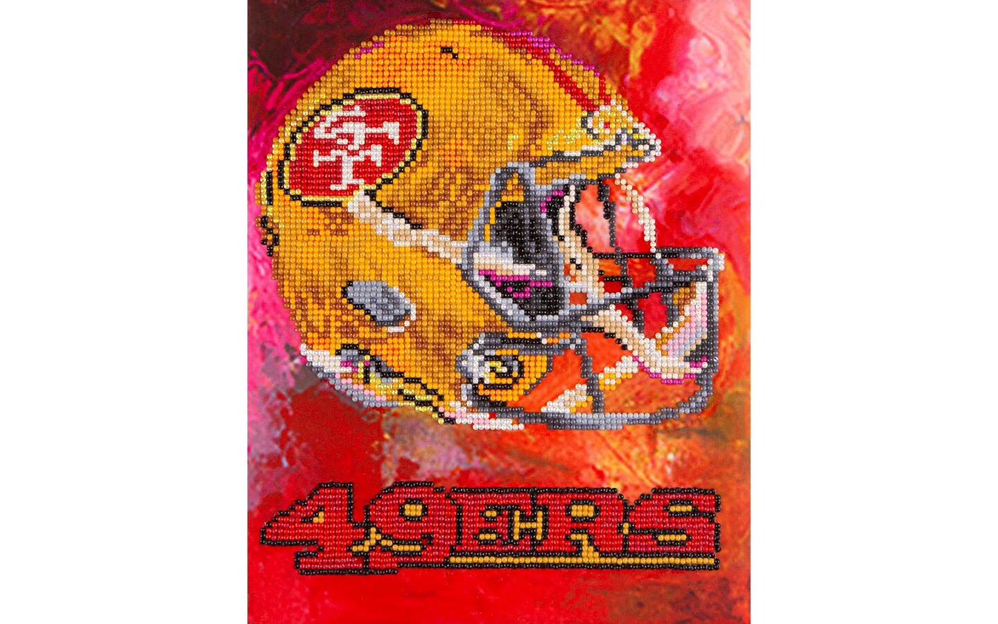 Diamond Art Kit 10x12&#x22; NFL Team San Francisco49ers