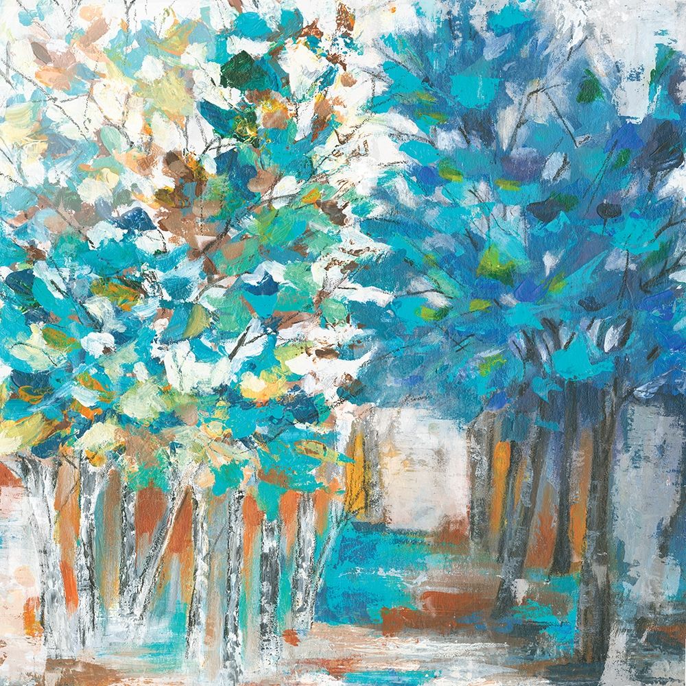 Pathway of Blue Poster Print by Eva Watts - Item # VARPDXEW057A