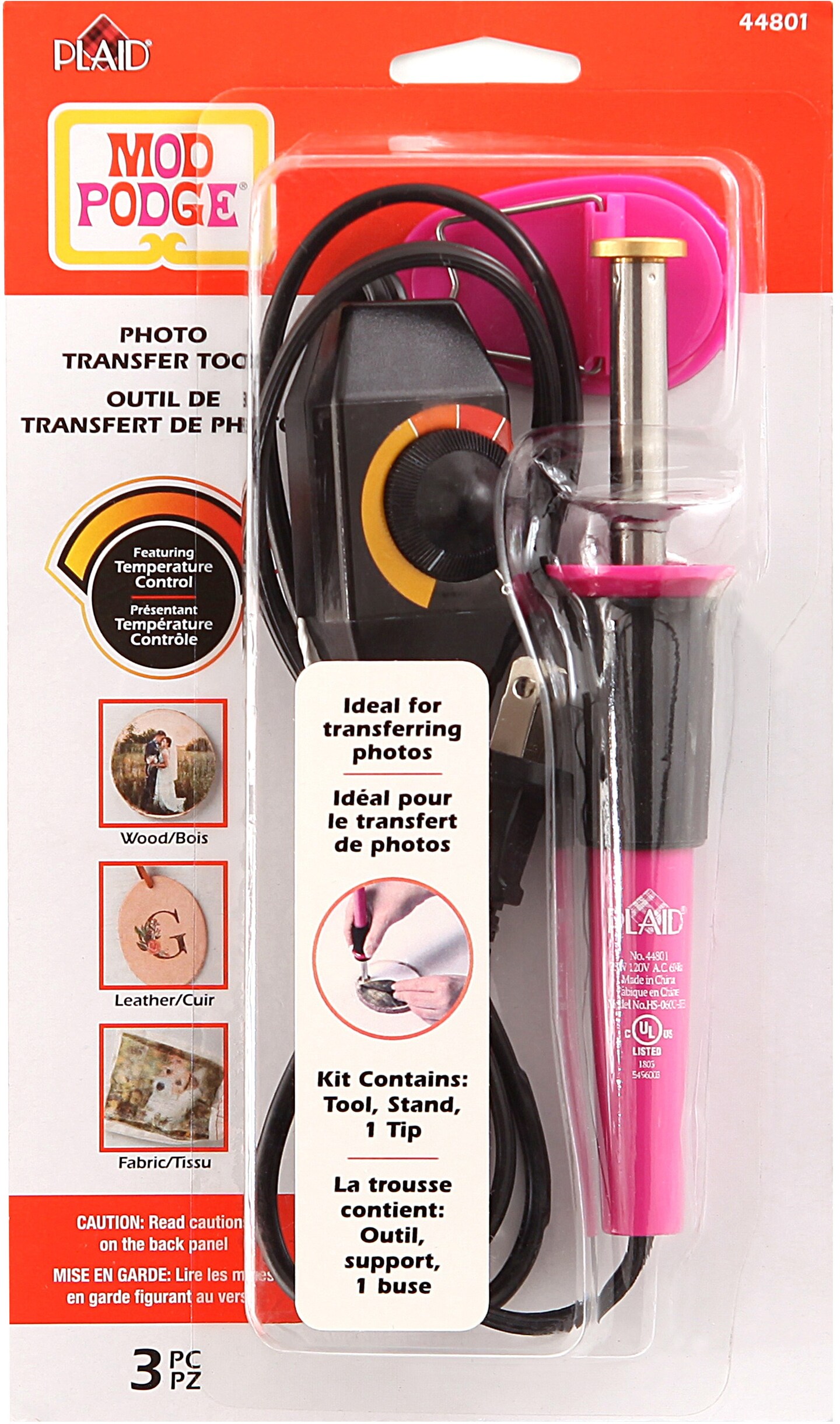 Plaid Mod Podge Photo Transfer Tool 3/Pkg
