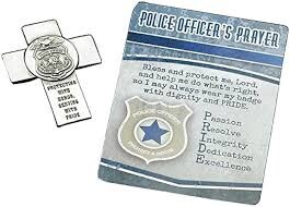 Police Officer Prayer Visor Clip