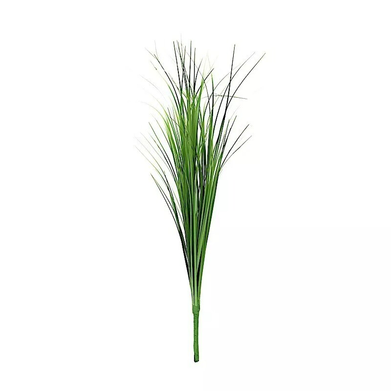 3 GREEN 20&#x22; Artificial Faux GRASS SPRAYS STEMS