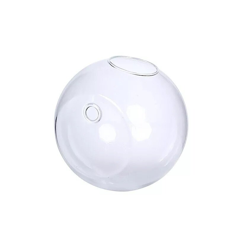 3 CLEAR CLASSIC ROUND Glass Wall Terrariums Vases Home Wedding Centerpieces