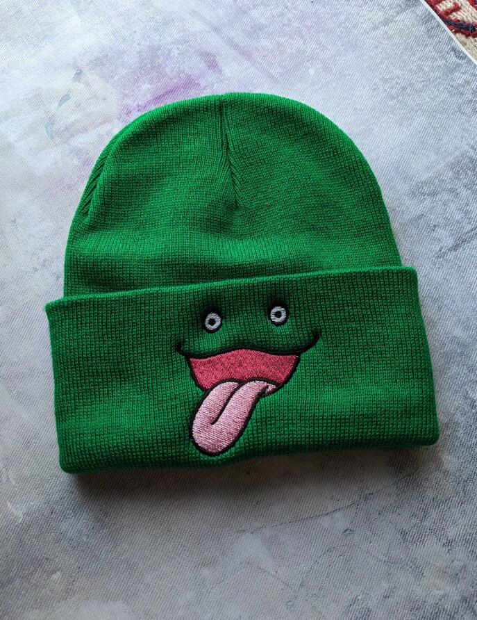 ENDLESSMADE Slime logo beanie 限定 endlessmade slime logo beanie ENDLESSMADE Slime logo beanie
