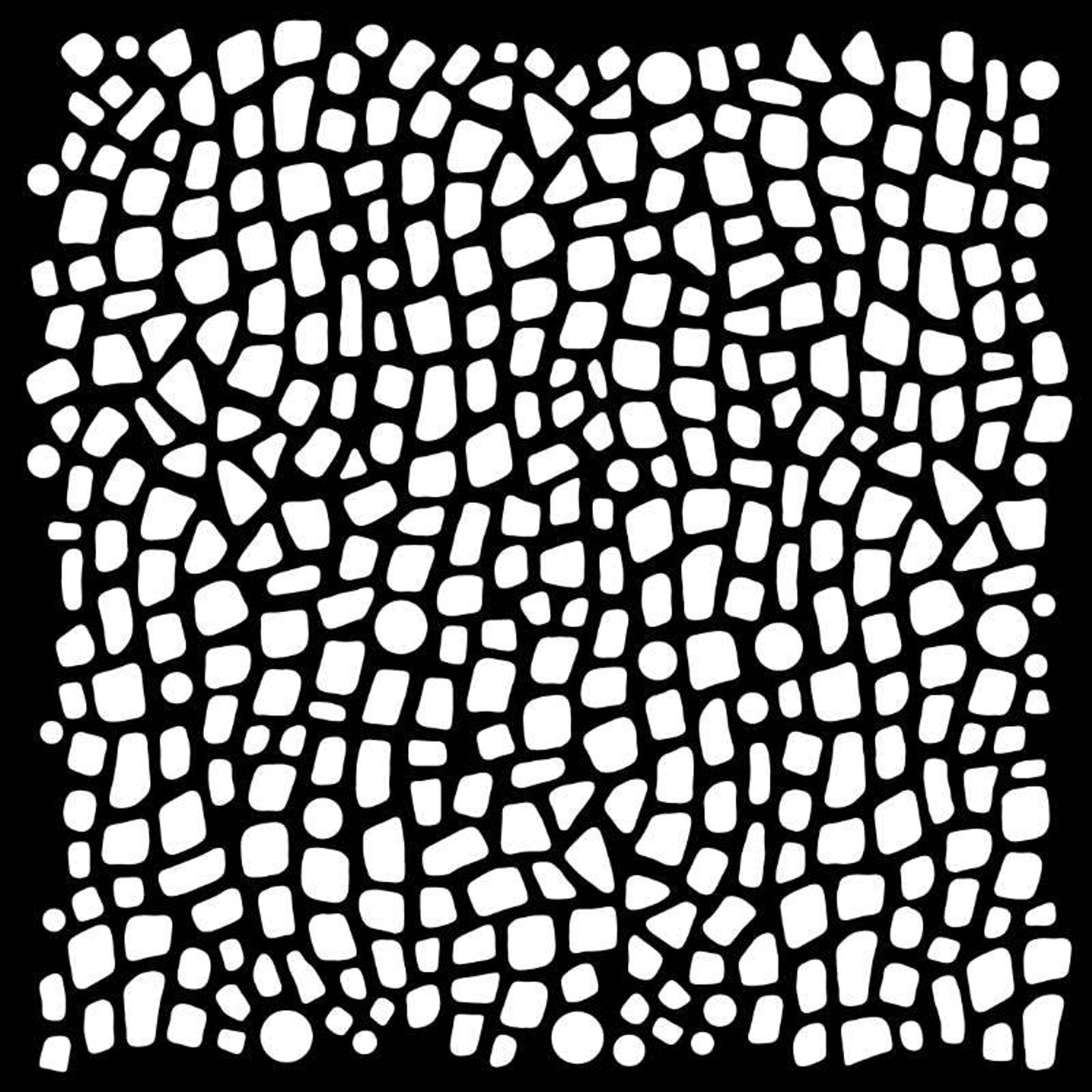 Woodware Craft Collection Woodware Pebble Dash 6 in x 6 in Stencil
