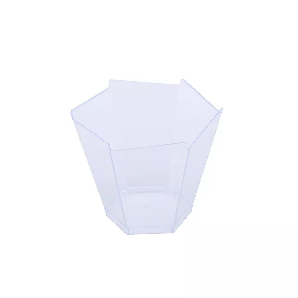 12 pk Plastic 3 oz CLEAR Mini DESSERT CUPS