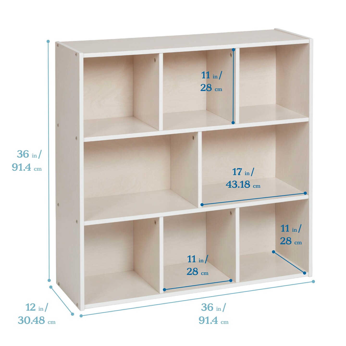 Streamline 8-Compartment Storage Cabinet, 36in High