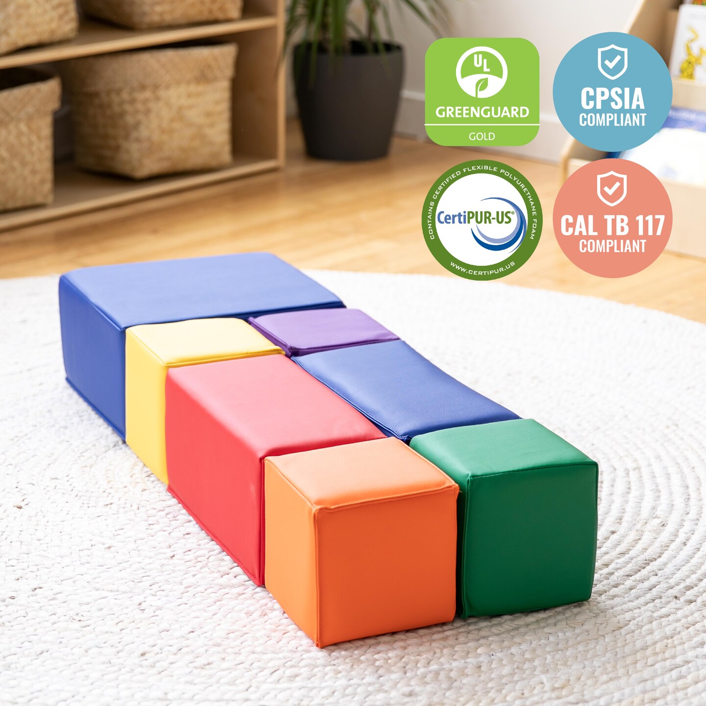 Big Foam Block Playset, 7-Piece | Michaels