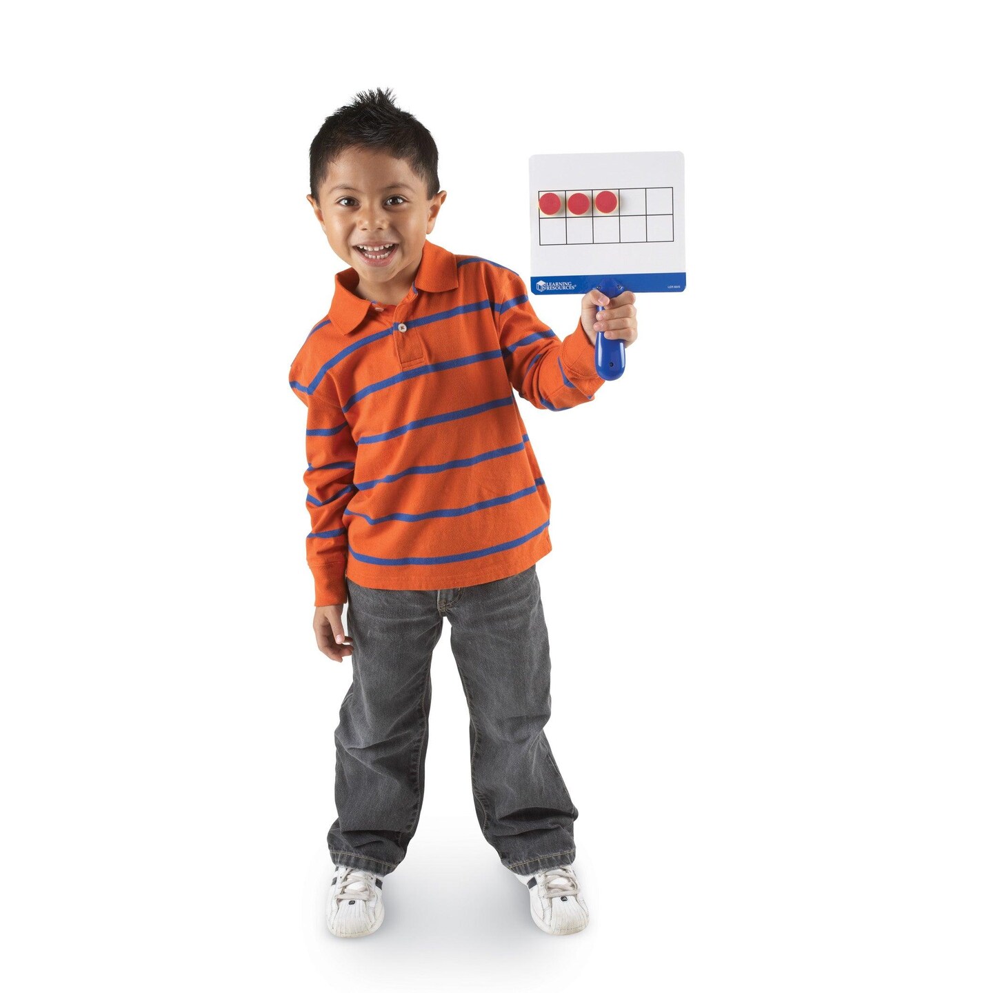 Magnetic Ten Frame Answer Write &#x26; Wipe Board Set, 4 Per Pack