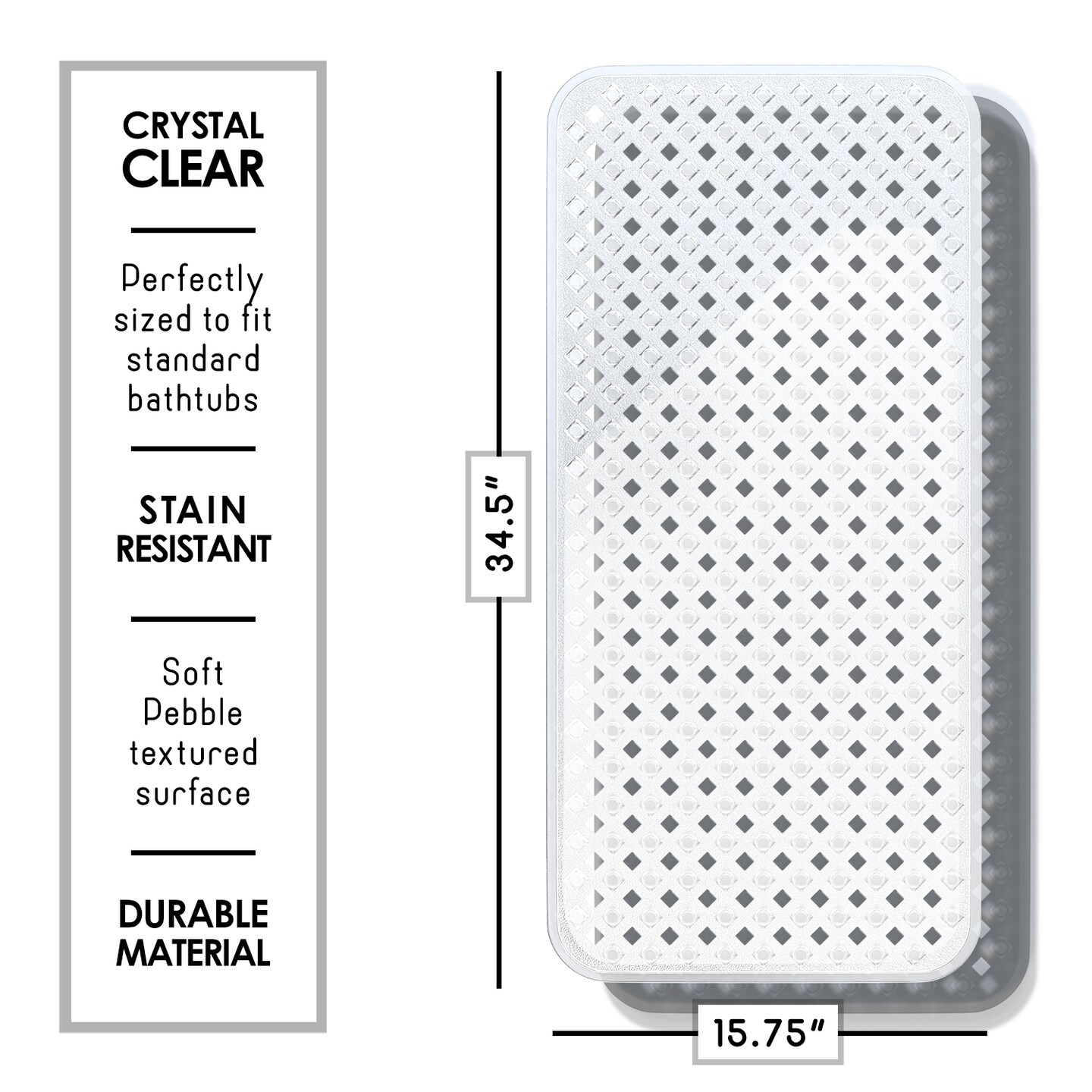 Clara Clark Shower Mat