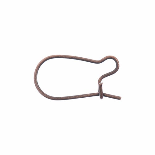 John Bead Must Have Findings 19x10mm Ear Wire Kidney, 46pcs