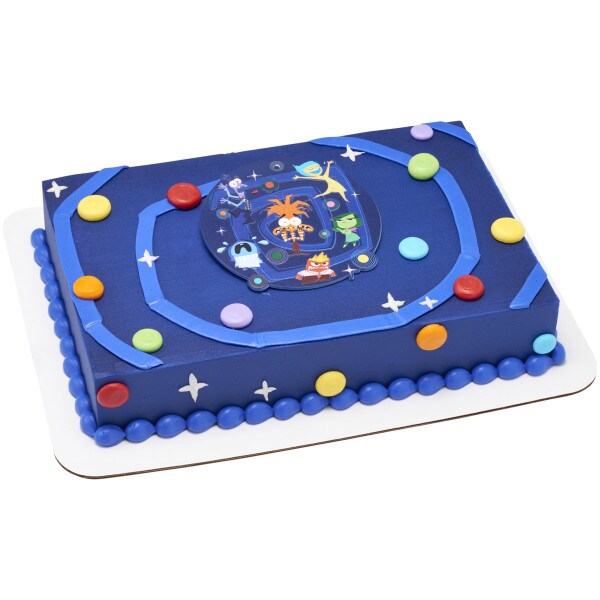 Disney and Pixar&#x27;s Inside Out 2 In a Mood Layon Cake Topper