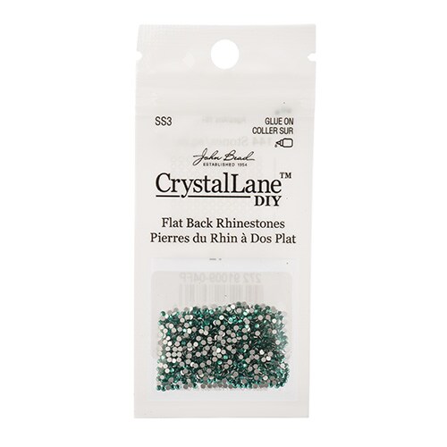 Crystal Lane DIY SS3 Glass Flatback Rhinestones, 1440pcs