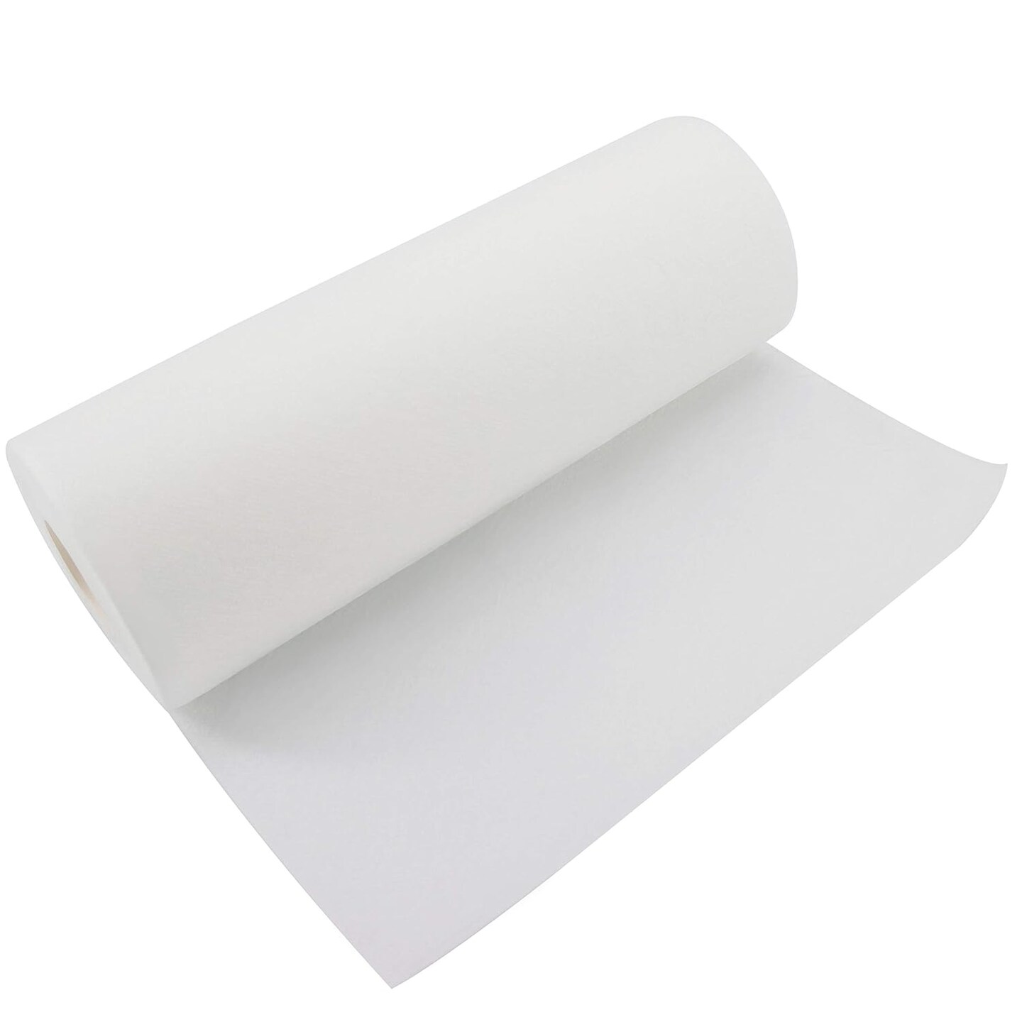 Wash Away - Water Soluble Machine Embroidery Stabilizer Backing &#x26; Topping 10&#x22; x 25 Yd roll - Light Weight - Cut into Variable Sizes for Machine Embroidery and Hand Sewing
