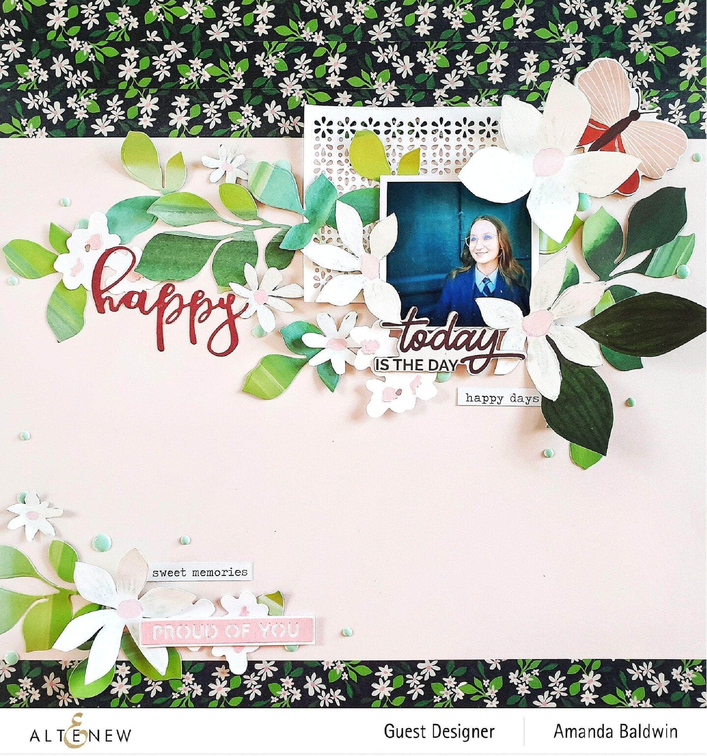 Essential Sentiment Strips Die Set