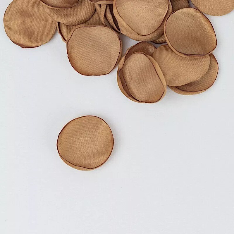 400 GOLD Silk Rose Petals Matte Artificial Flowers Table CONFETTI