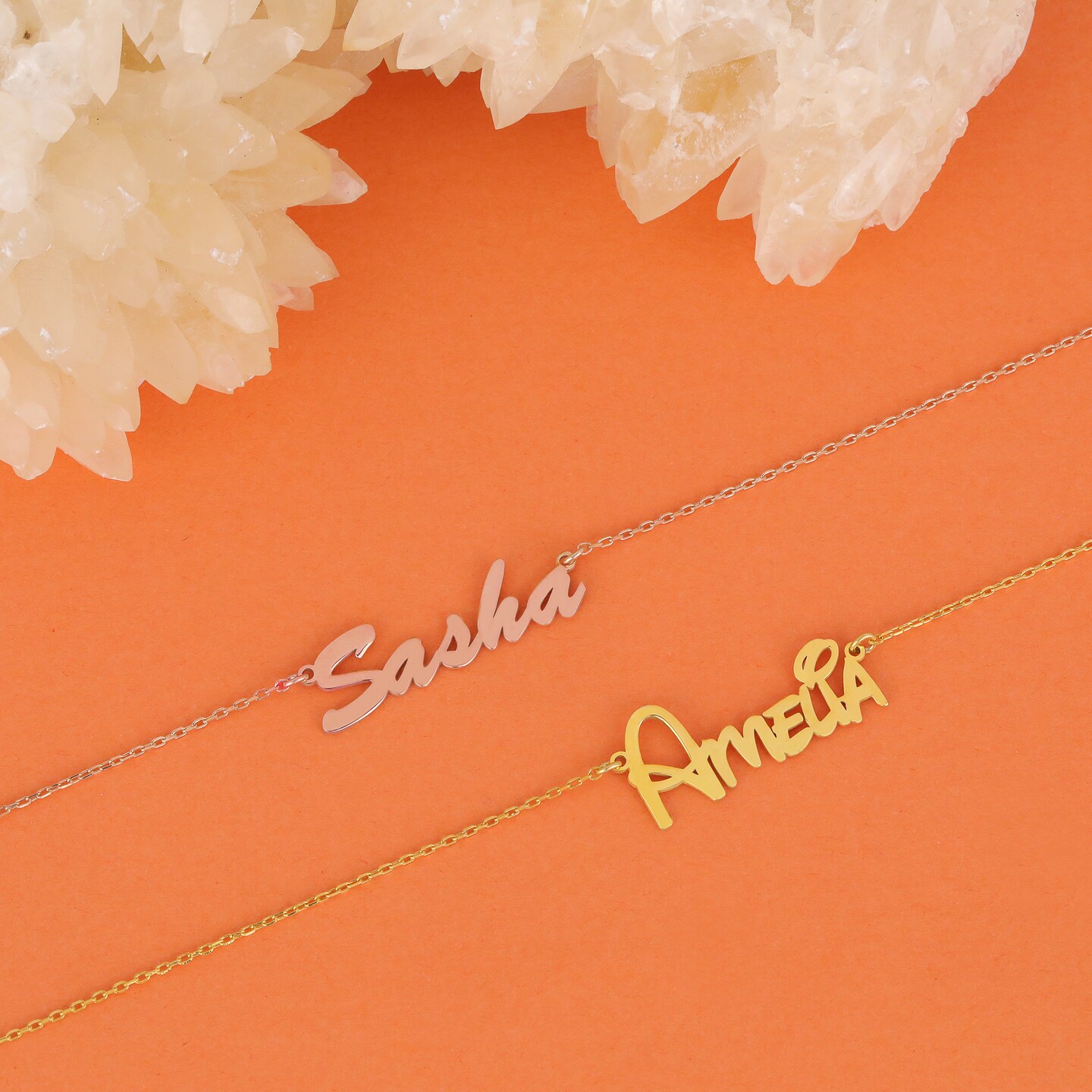 Personalized Name Necklace - Necklace with Name - Gold Name Necklaces - Dainty Necklace Name -Necklaces with Names - Silver Necklaces Name - image8