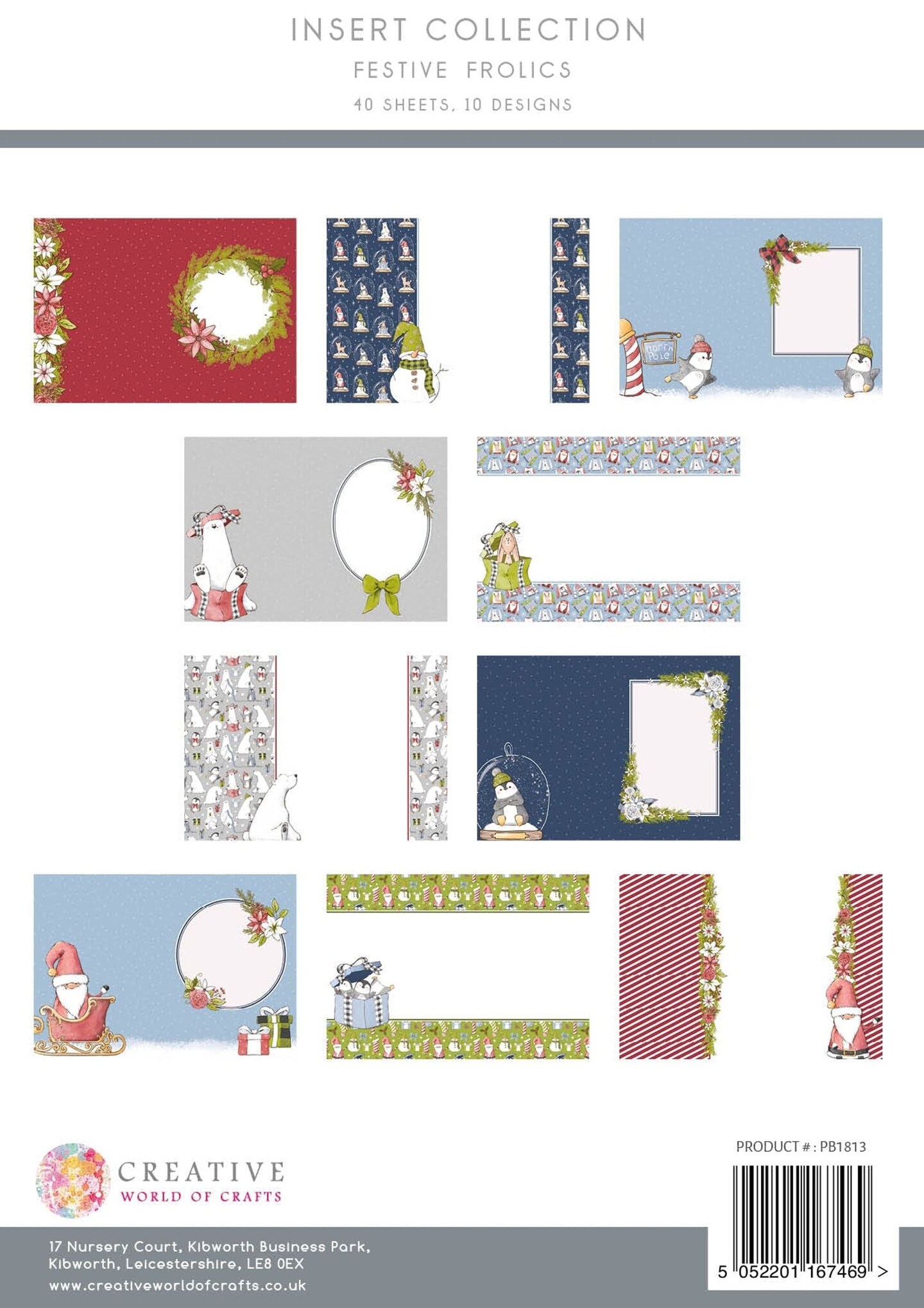 The Paper Boutique  Festive Frolics Insert Collection