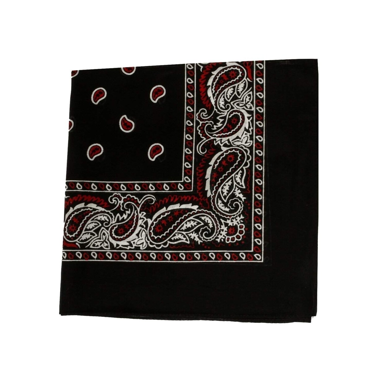 Mechaly 100% Cotton Paisley Bandanas 6 Pack Lightweight Comfortable Accessories
