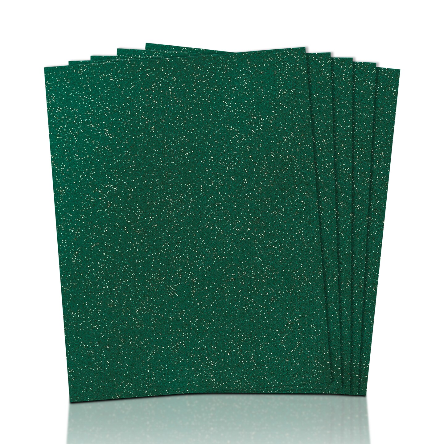 FabricLA | 9x12 inches Glitter Acrylic Felt Fabric Sheets | 1.6mm Thick