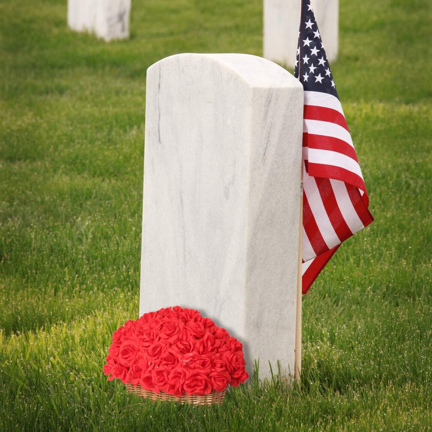 50-Pack Red Silk Rose Picks | 8-Inch Stems | Ideal for Weddings, Crafts, Events | Create Lifelike Centerpieces &#x26; DIY Floral Projects | Enhance Your Space with Elegant Roses