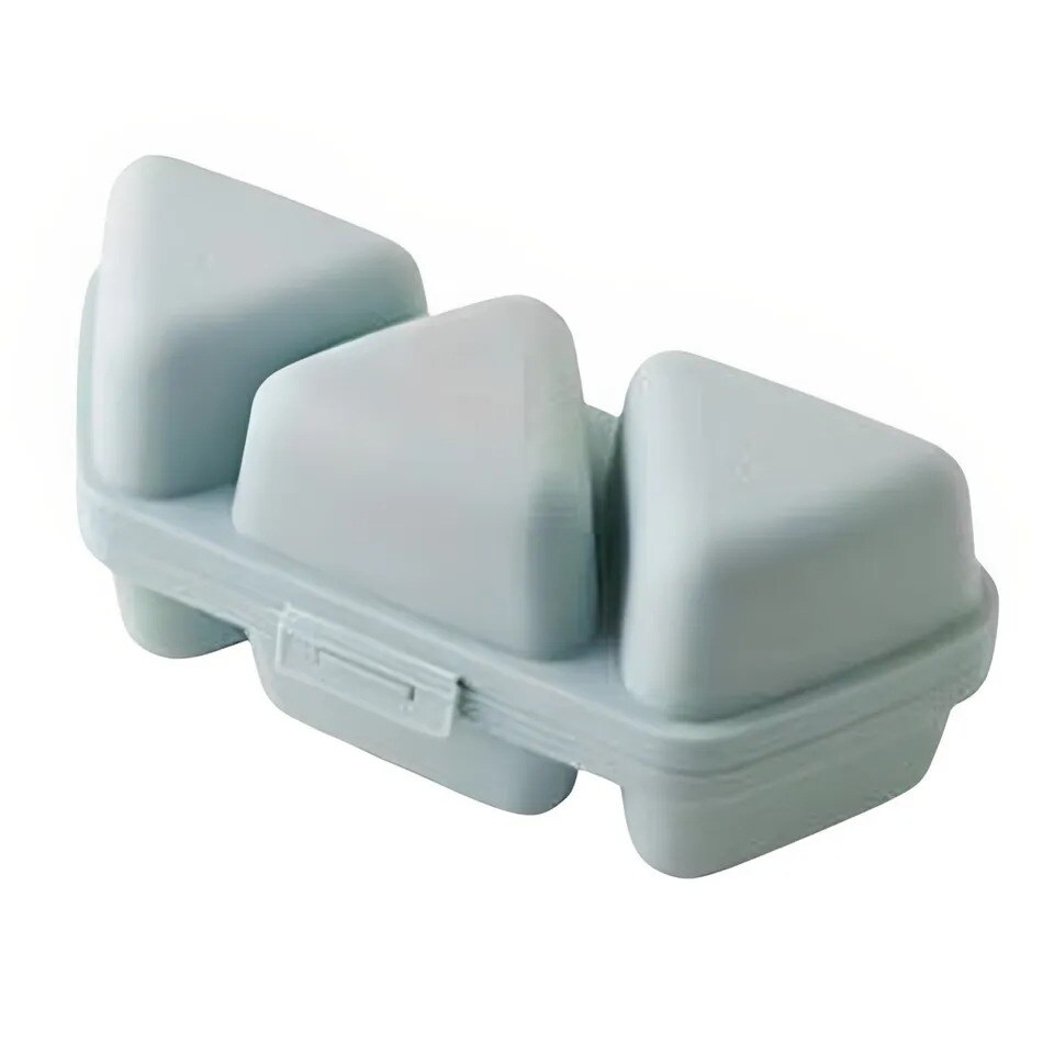 6 Cell Triangle Rice Ball Bento Press Maker