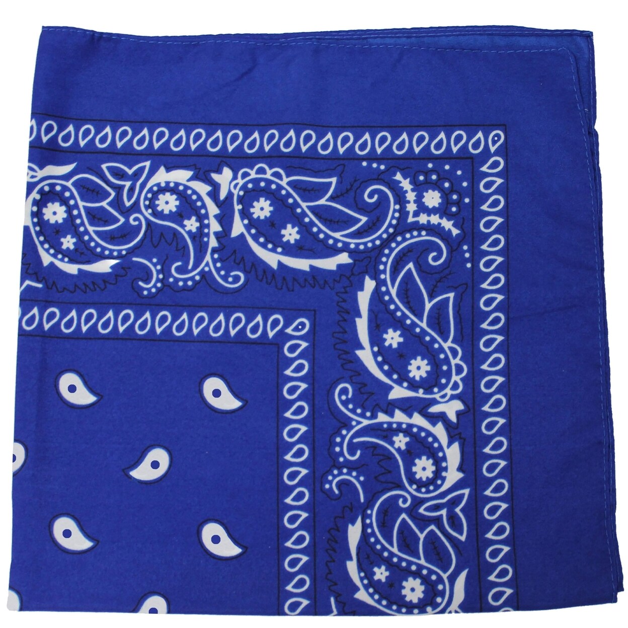 12 Pack Cotton Paisley Bandanas 22X22 Inches Unisex Daily Basic Accessories