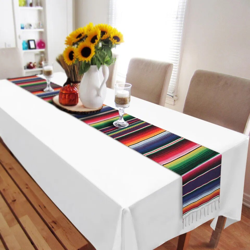 2-Pack Mexican Serape Table Runners