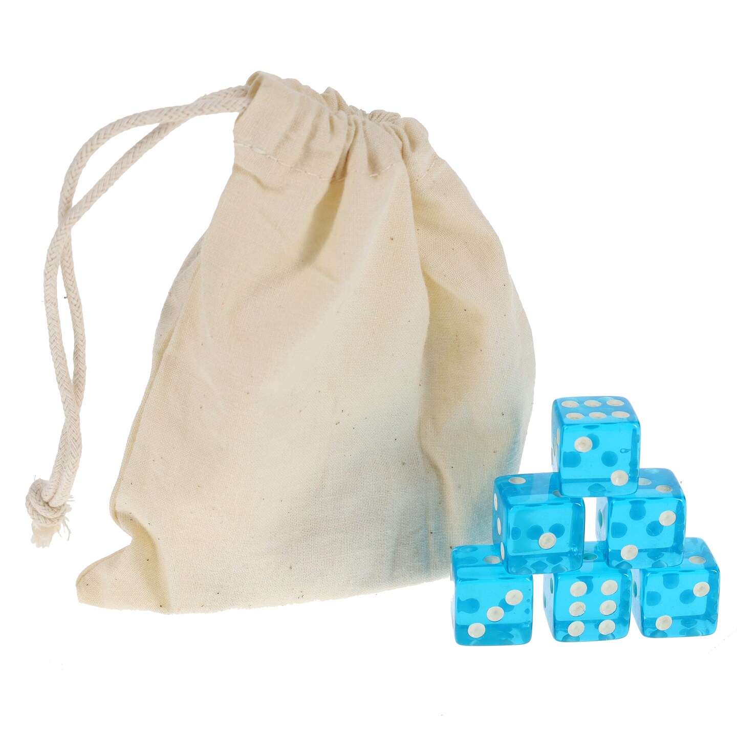 WE Games Opaque Dice - Set of 6