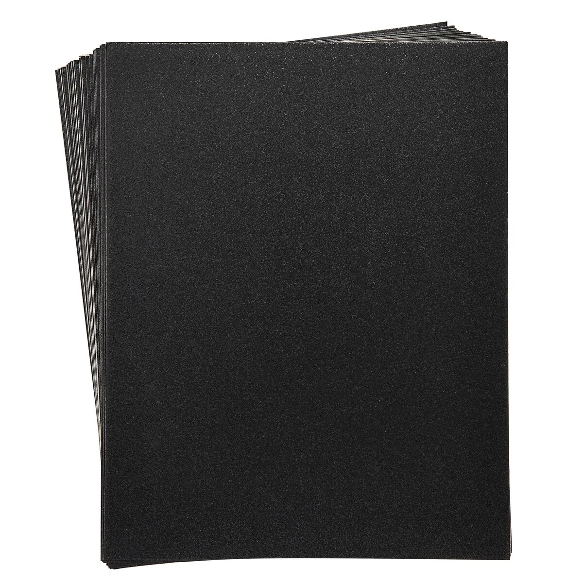 30 Sheets Black Glitter Cardstock Paper for DIY Crafts, Card Making