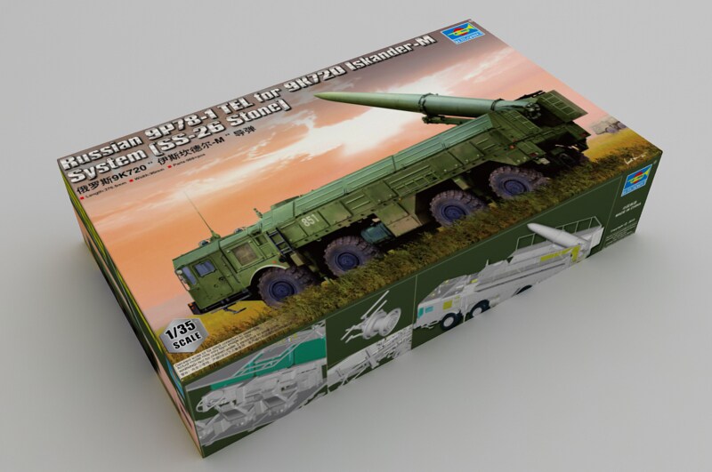 Trumpeter  1/35 9P78-1 TEL FOR 9K720 ISKANDER-M SYS 1/35 Plastic Model