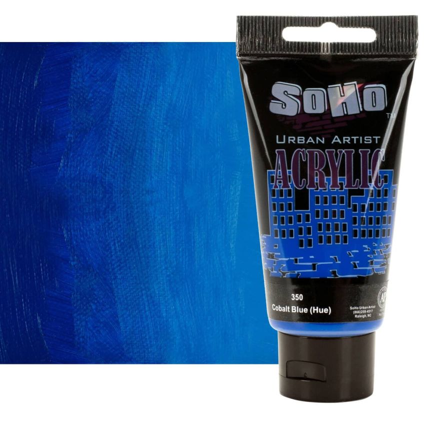 SoHo Urban Artist Acrylic Paint - Thick, Rich, Water-Resistant, Heavy Body Paint
