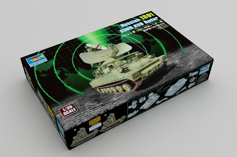 Trumpeter  1/35 RUSSIAN 1S91 SURN KUB RADAR 1/35 Plastic Model