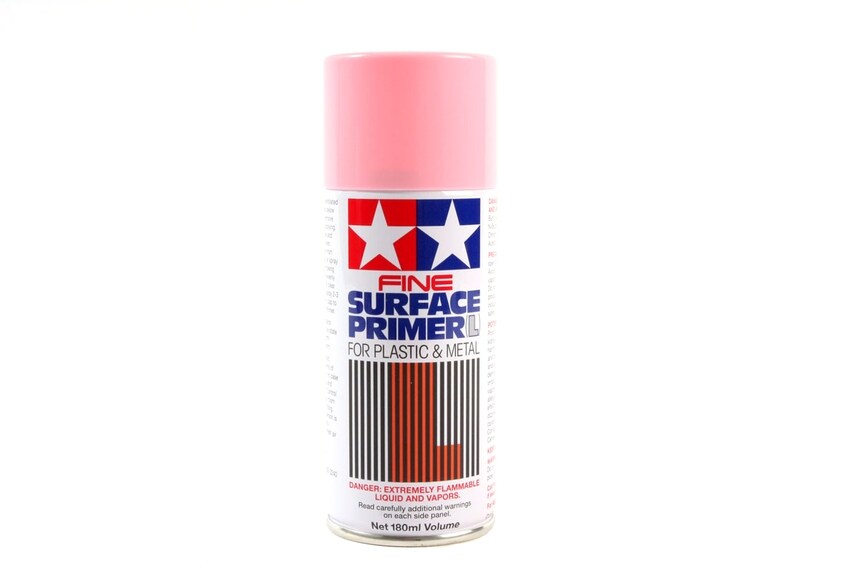 Tamiya   Fine Surface Primer, Light Pink Paint