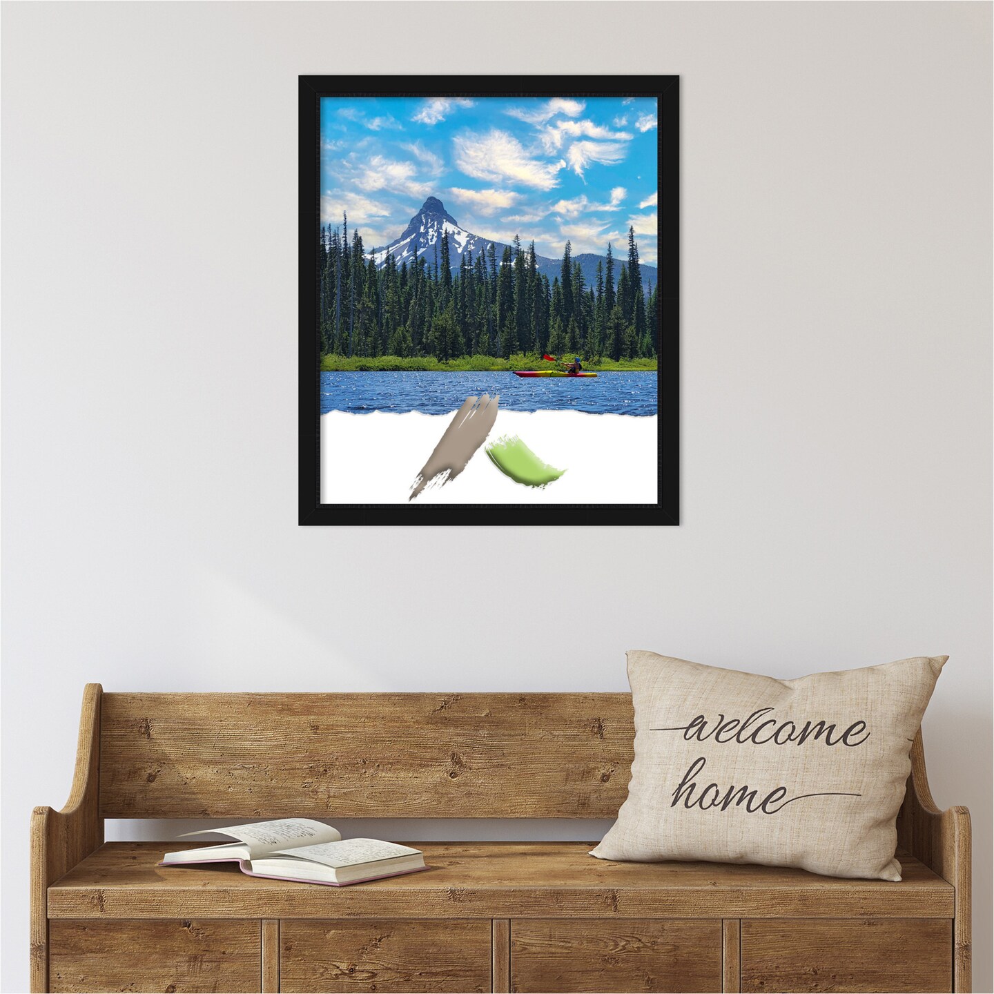 Avon Black Narrow Picture Frame, Photo Frame, Art Frame